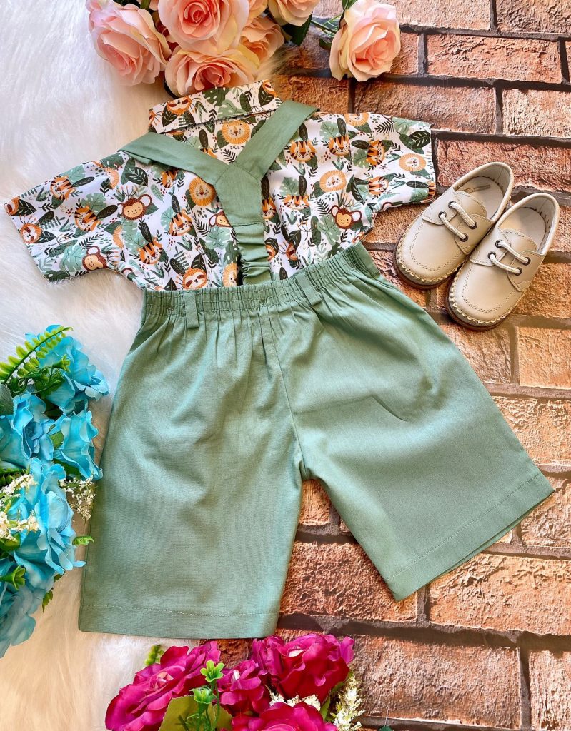 Conjunto Temáticos Meninos Safari