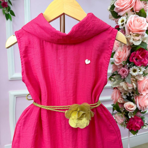 Vestido Blogueirinha Serena Pink
