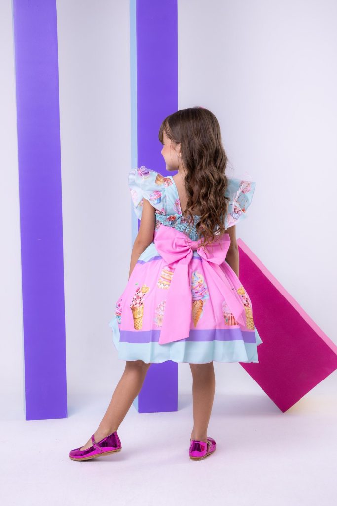 Vestido Tematicos Kids Doces - Doceria - Candy