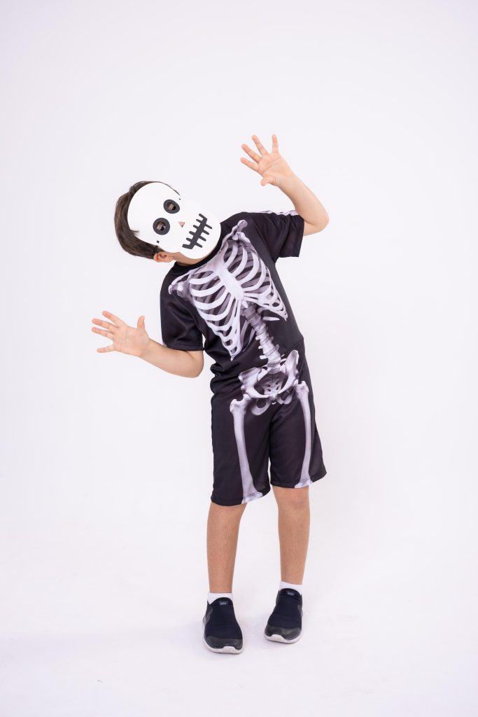 Fantasia Halloween Menino Esqueleto