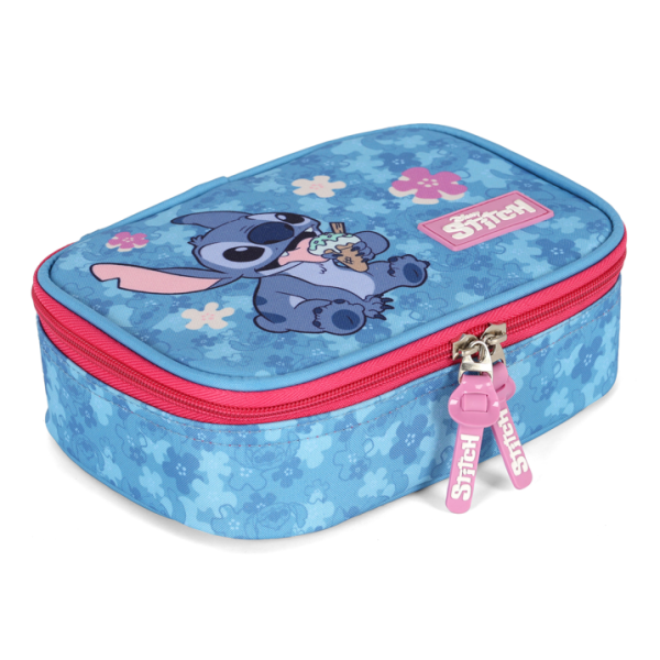 Estojo Box Juvenil da Lilo Stitch e Angel Pink
