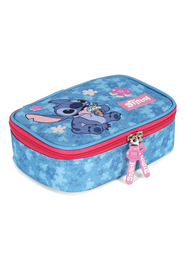 Estojo Box Juvenil da Lilo Stitch e Angel Pink