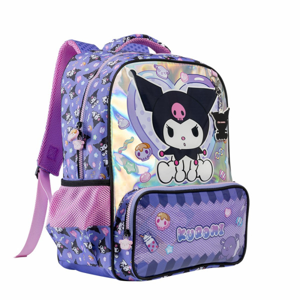 Mochila de Costas Escolar Tam. 16 Kuromi Y