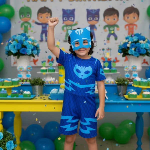 Fantasia Menino-Gato PJ Masks