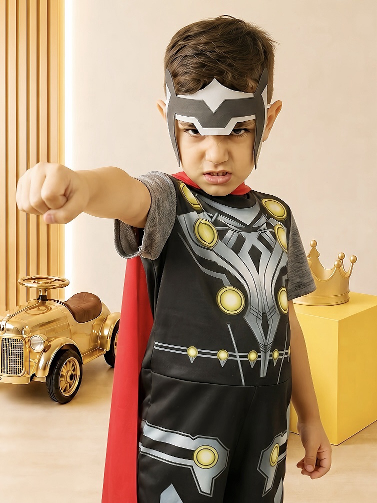Fantasia Meninos Thor com Máscara
