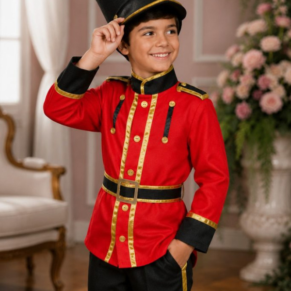 Fantasia Princesa Belli Principe Soldadinho Quebra Nozes